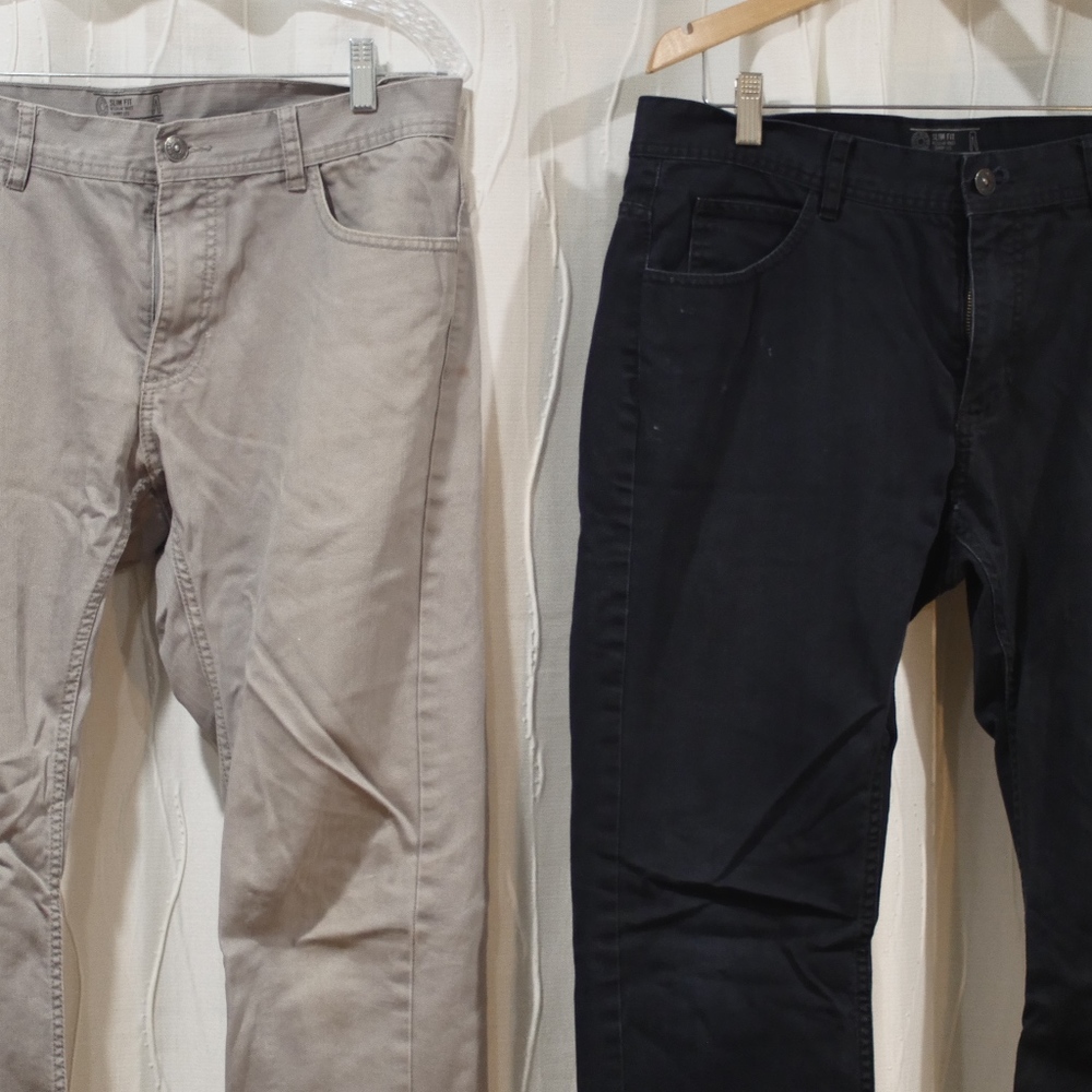 Black and Light Gray Jean Combo (H&M SLIM)